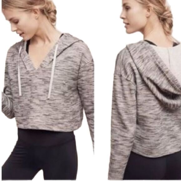 Anthropologie Saturday Sunday Cropped Hoodie - Picture 1 of 6